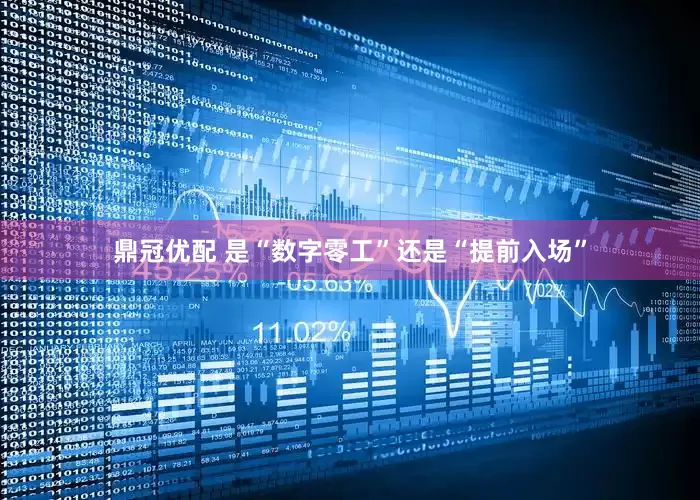 鼎冠优配 是“数字零工”还是“提前入场”